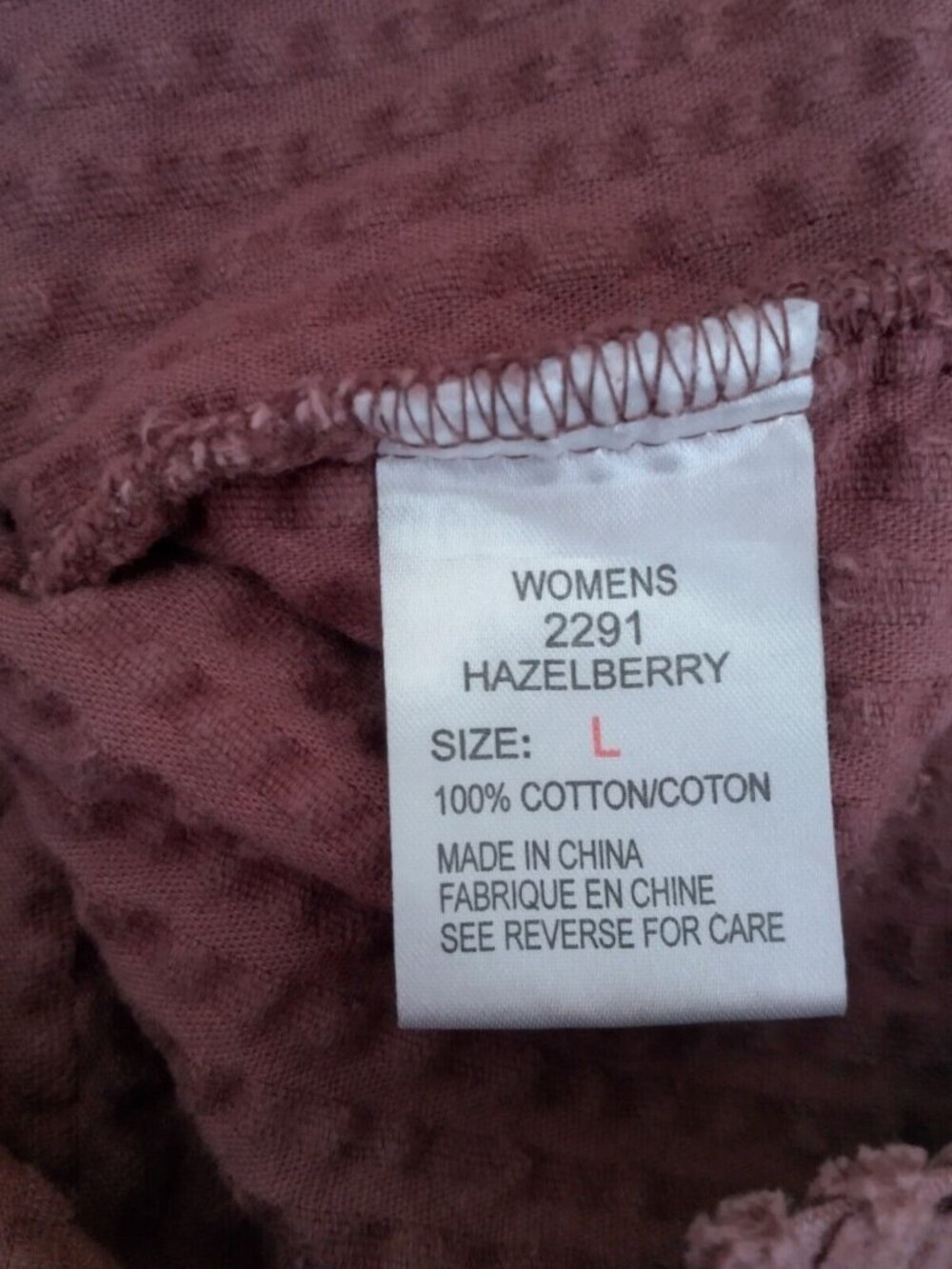 Woolrich Jacket Women Large Wide Wale Corduroy Shacket Purple Gorpcore Zip Up - Picture 5 of 13